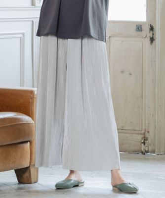FONTLABセルフカットプリーツパンツ プラスサイズ33