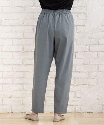 ハイテンションドロストテーパードパンツ　プラスサイズ　３３ー１２ー１５１０