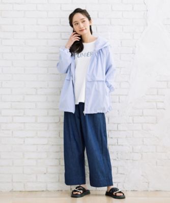 ＜sab street my standard (Women/大きいサイズ)＞ＩＮＤＥＳＩＧＮ　ピンタックラインデニムパンツ　３３ー１２ー１５３２