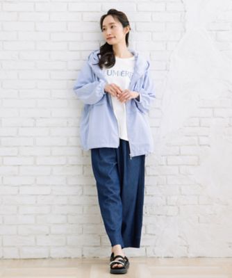 ＩＮＤＥＳＩＧＮ　ピンタックラインデニムパンツ　プラスサイズ　３３ー１２ー１５３３
