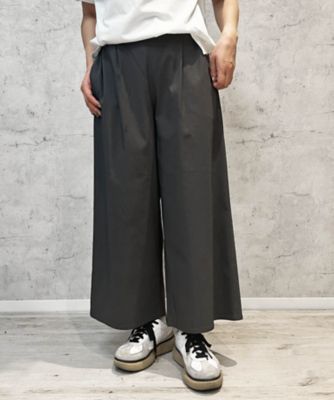 ドライハイテンションタックワイドパンツ　プラスサイズ　３３ー１２ー１５３５