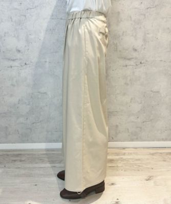ドライハイテンションタックワイドパンツ　プラスサイズ　３３ー１２ー１５３５
