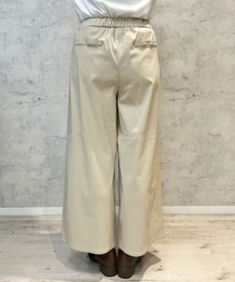 ドライハイテンションタックワイドパンツ　プラスサイズ　３３ー１２ー１５３５