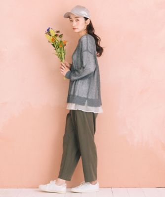 撥水・COOL ストレートタックパンツ 33ー12ー1575