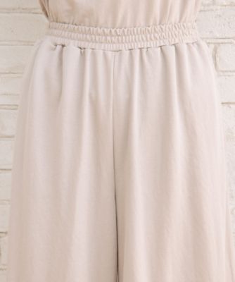 接触冷感　リラクシーワイドパンツ　３３１２１５９７