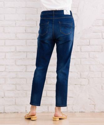 Ｌｏｎｄｏｎ　Ｄｅｎｉｍ　３０ｔｈ　接触冷感　９分丈デニムパンツ　３３ー１２ー１６０１