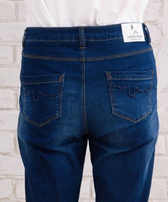 Ｌｏｎｄｏｎ　Ｄｅｎｉｍ　３０ｔｈ　接触冷感　９分丈デニムパンツ　３３ー１２ー１６０１