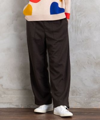 ＜sab street my standard (Women/大きいサイズ)＞ウールライクワイドパンツ　３３１２１６２２