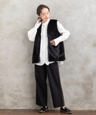 パンツ lmc_lll ツイルラインワイドパンツ｜パンツ｜CECIL McBEE(セシルマクビー