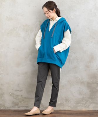 ＜sab street my standard (Women/大きいサイズ)＞コットンストレッチテーパードパンツ　プラスサイズ　３３ー１２ー１６５３