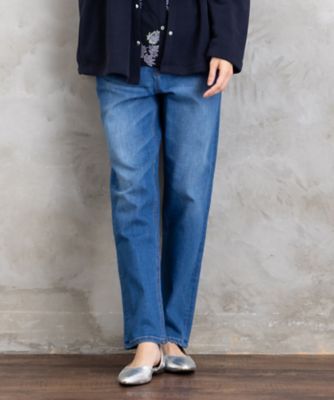 ＜sab street my standard (Women/大きいサイズ)＞Ｌｏｎｄｏｎ　Ｄｅｎｉｍ　３０ｔｈ　ストレートデニムパンツ　３３ー１２ー１６６０