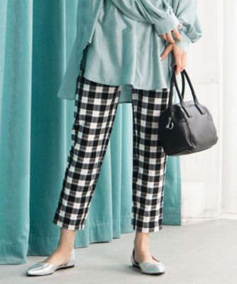 ＜sab street my standard (Women/大きいサイズ)＞アソートチェックストレッチパンツ　３３ー１２ー１６７５