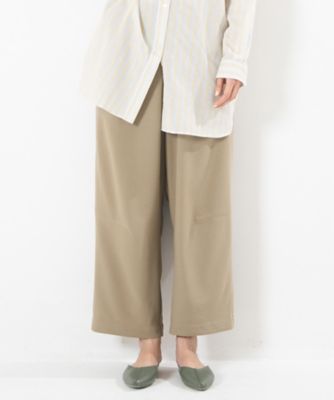 ＜sab street my standard (Women/大きいサイズ)＞ＦＯＮＴＬＡＢ　スムースポンチタックワイドパンツ　３３ー１２ー１６９１