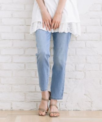 London Denim Rogique 9分丈デニムパンツ プラス