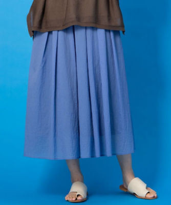 ＜sab street my standard (Women/大きいサイズ)＞シアーオンガンジースカート　３３－１４－１２５６