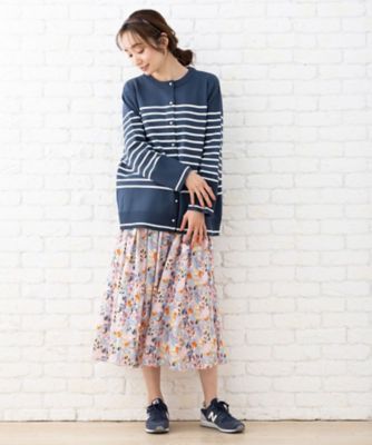 Ｂｌｅｕ　ｔａｎｇｏ　コラボ　ギャザースカート