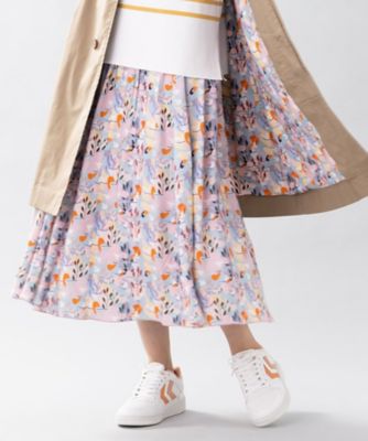 sab street my standard (Women/大きいサイズ)/サブストリート マイスタンダード Bleu tango コラボ ギャザースカート