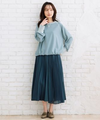 アシメプリーツスカート　３３ー１４ー１５６０