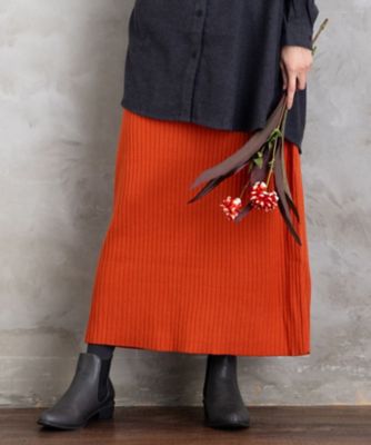 サブストリート（sab street）/【大きいサイズ】FONTLAB リブニットスカート FONTLAB リブニットスカート 33141607 | sab street my