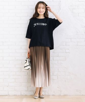 グラデーションプリーツスカート 33ー14ー1656 | sab street