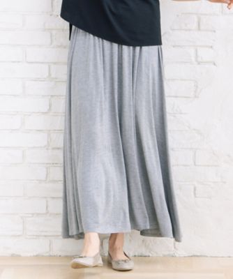 ＜sab street my standard (Women/大きいサイズ)＞ＦＯＮＴＬＡＢ　レーヨンベア天ロングスカート　３３ー１４ー１６７７