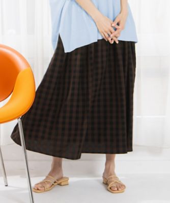 boulder hem skirt（470JS431－0721