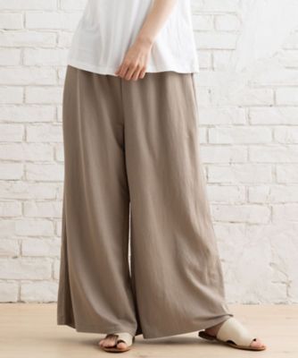 ＜sab street my standard (Women/大きいサイズ)＞リラクシーワイドパンツ　３３－１６－１３１０
