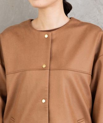 FONTLAB マシュマロレザーライクブルゾン 33ー23ー5446