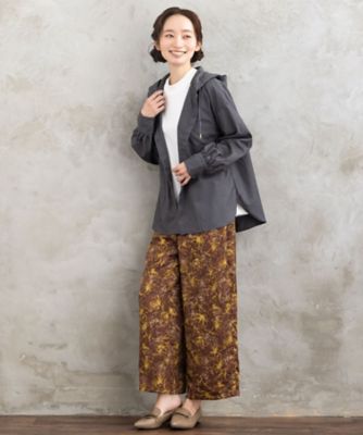 FONTLAB ウールライクフーディーブルゾン プラスサイズ 33ー