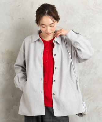 FONTLAB ライトメルトンシャツジャケット 33ー23ー5459