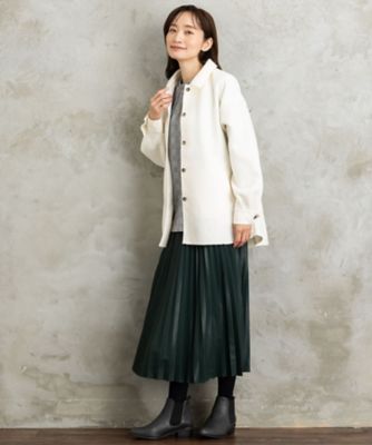 FONTLAB ライトメルトンシャツジャケット 33ー23ー5459