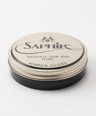 ＜SAPHIR NOIR＞ミラーグロス／ブラック（９５５１０１３０１７）【シューケア・その他おまとめ】