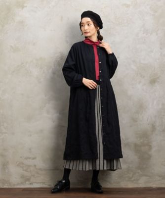 INDESIGN】スターエンブロイダリー前開きワンピース 33ー