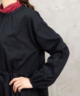 INDESIGN】スターエンブロイダリー前開きワンピース 33ー