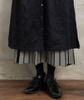 INDESIGN】スターエンブロイダリー前開きワンピース 33ー