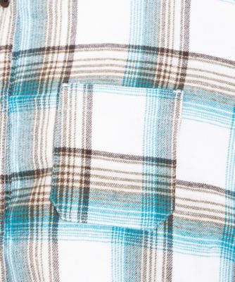 吸湿・発熱 ソフトサーモ起毛チェックシャツチュニック