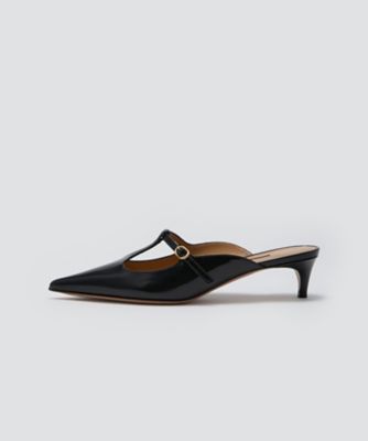 ＜PELLICO (Women)＞ＣＵＯＲＥ　Ｔストラップパンプス　３．５ｃｍ　ＢＬＡＣＫ　３３３１ＪＡＺＺ