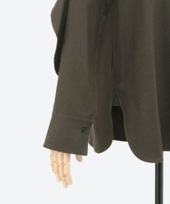 ウールカシミアポプリン シャツ 4010700602 | ebure (Women