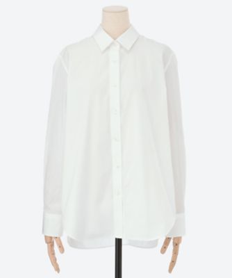 ebure (Women)/エブール エッセンシャルコットン シャツ 9910700295 white トップス【三越伊勢丹/公式】