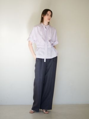 ebure (Women)/エブール コットンカラーストライプ　ブラウス　４１１０７００４９０