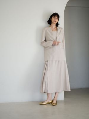 ＜ebure (Women)＞ライトウールビススカート　４１１０５００１４１