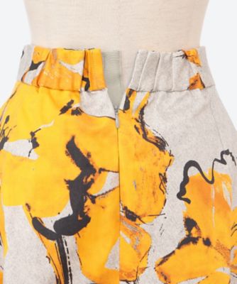 ブラッシュフラワーpt フレアスカート 4110500240 | ebure