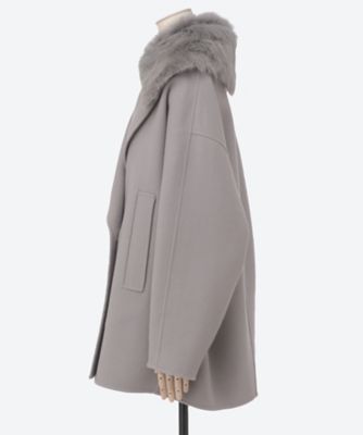 エブール ebure 2021リュクスメルトン ノーカラーコート ebure/エブール｜絶対間違いない「エブール」コート BEST5｜エル