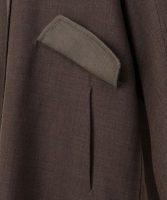 ライトウールリバー ステンカラーコート 4210200046 | ebure