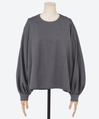 美品ミスターイットグレーkellytbdressロングTシャツ グレー36 グレー