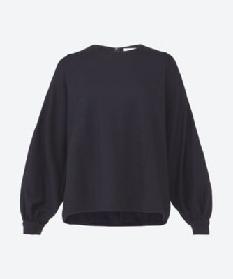 ＜ebure (Women)＞ソフトウールモクロディカットソー　４２１０９００４４９
