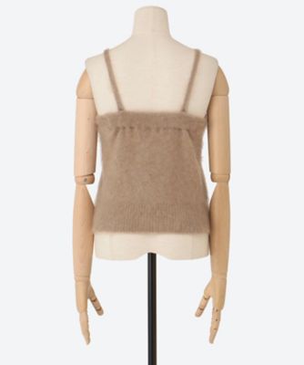 カシミヤファーニット キャミソール 4210800376 | ebure