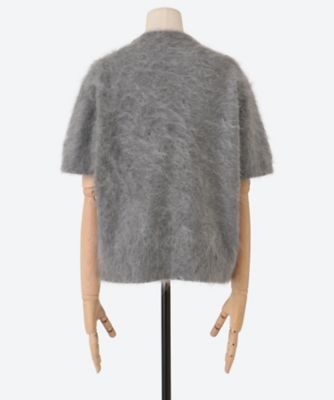 カシミヤファーニット 半袖トップス 4210800377
