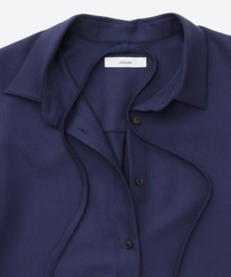 ウールサキソニーシャツ 4210700629 | ebure (Women