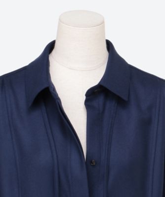 極美品　定価7.2万　エブール　ウールサキソニーワンピース　はしごレース　38 ウールサキソニーワンピース|LANVIN COLLECTION | LANVIN